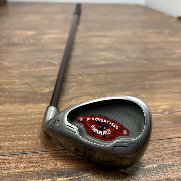 Callaway Other - Callaway Steelhead X-16 50° Gap A Wedge Steel Big Bertha Shaft Flex 1 Right Hand